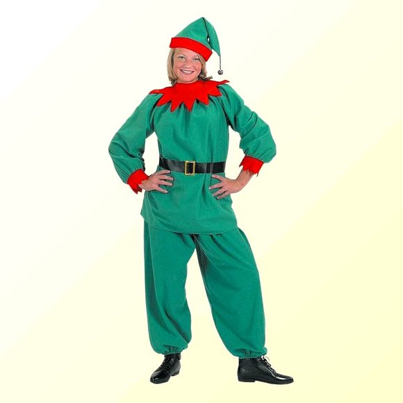 Christmas Elf  Pants & Tunic 5 pc Halco #1193 NWT NOS - Picture 1 of 7